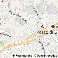 Térkép Barcellona Pozzo di Gotto
