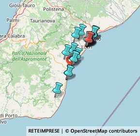 Mappa Traversa Privata Dromo I, 89034 Bovalino RC, Italia (10.861)