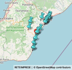 Mappa Traversa Privata Dromo I, 89034 Bovalino RC, Italia (12.10158)