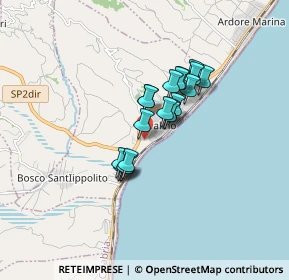 Mappa Traversa Privata Dromo I, 89034 Bovalino RC, Italia (1.24368)