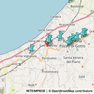 Mappa Stretto Primo Ciraolo, 98051 Barcellona Pozzo di Gotto ME, Italia (2.35818)