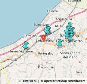 Mappa Via Saia Ciraolo, 98051 Barcellona Pozzo di Gotto ME, Italia (1.89909)