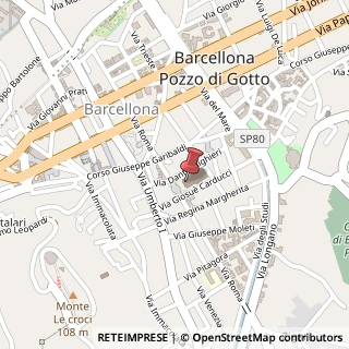 Mappa Piazza Duomo, 7, 98051 Barcellona Pozzo di Gotto, Messina (Sicilia)