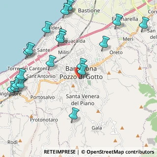 Mappa Via Roma, 98051 Barcellona Pozzo di Gotto ME, Italia (3.1175)