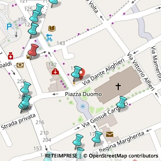Mappa Piazza Duomo, 98051 Barcellona Pozzo di Gotto ME, Italia (0.118)