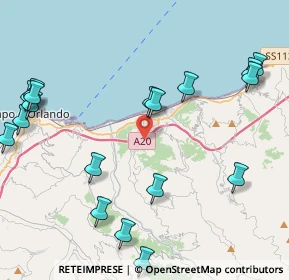 Mappa Viadotto Brolo, 98062 Brolo ME, Italia (5.95556)