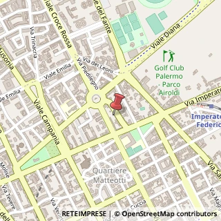 Mappa Via della Libertà, 203/B, 90143 Palermo, Palermo (Sicilia)