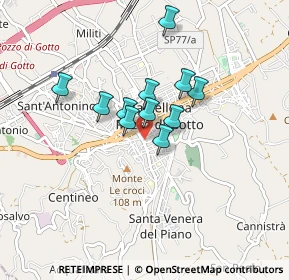 Mappa Via S. Filippo Neri, 98051 Barcellona Pozzo di Gotto ME, Italia (0.67091)