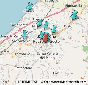 Mappa Via S. Filippo Neri, 98051 Barcellona Pozzo di Gotto ME, Italia (1.55636)