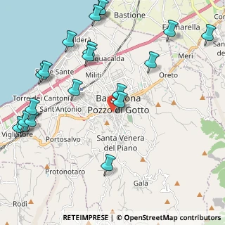 Mappa Via S. Filippo Neri, 98051 Barcellona Pozzo di Gotto ME, Italia (3.088)