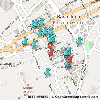 Mappa Via S. Filippo Neri, 98051 Barcellona Pozzo di Gotto ME, Italia (0.227)