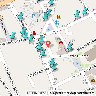 Mappa Via Umberto I, 98051 Barcellona Pozzo di Gotto ME, Italia (0.0865)