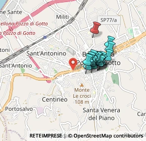 Mappa Vicolo II Crocifisso, 98051 Barcellona Pozzo di Gotto ME, Italia (0.6815)