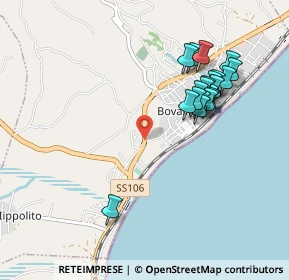 Mappa Km 84, 89034 Bovalino RC, Italia (1.0555)