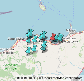 Mappa Corso Giacomo Matteotti, 98066 Patti ME, Italia (9.655)