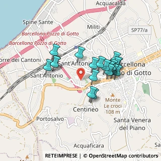 Mappa Stretto I Fondaco Nuovo, 98051 Barcellona Pozzo di Gotto ME, Italia (0.812)