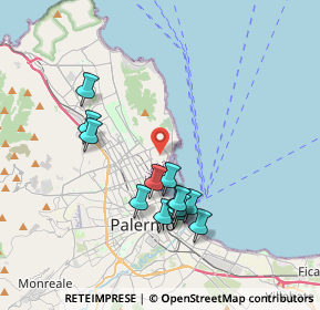 Mappa 90142 Palermo PA, Italia (3.89)