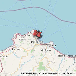 Mappa 90142 Palermo PA, Italia (46.73375)