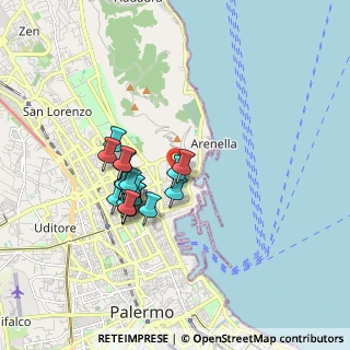 Mappa 90142 Palermo PA, Italia (1.5695)