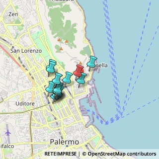 Mappa 90142 Palermo PA, Italia (1.59)