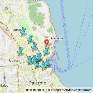 Mappa 90142 Palermo PA, Italia (2.20917)