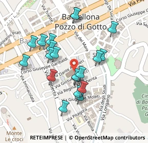 Mappa Via Giosuè Carducci, 98051 Barcellona Pozzo di Gotto ME, Italia (0.24)