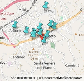 Mappa Via Vittorio Alfieri, 98051 Barcellona Pozzo di Gotto ME, Italia (0.69727)