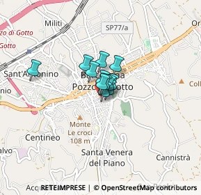 Mappa Via Giosuè Carducci, 98051 Barcellona Pozzo di Gotto ME, Italia (0.35833)