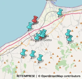 Mappa Via Giosuè Carducci, 98051 Barcellona Pozzo di Gotto ME, Italia (3.46077)