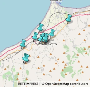 Mappa Via Giosuè Carducci, 98051 Barcellona Pozzo di Gotto ME, Italia (2.51167)