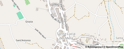 Mappa Santa Lucia del Mela