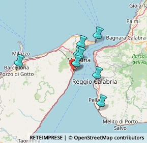 Mappa SS 114 Orientale Sicula, 98100 Messina ME, Italia (28.88667)