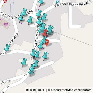 Mappa Via Padre Pio, 98066 Patti ME, Italia (0.06296)
