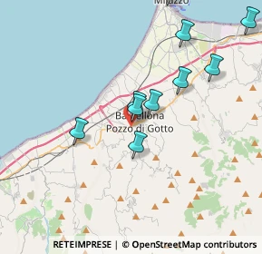 Mappa Piazza Pietro Gambadauro, 98051 Barcellona Pozzo di Gotto ME, Italia (4.63455)