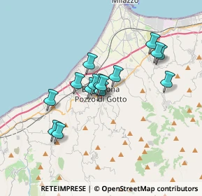 Mappa Via Giuseppe Verdi, 98051 Barcellona Pozzo di Gotto ME, Italia (3.138)