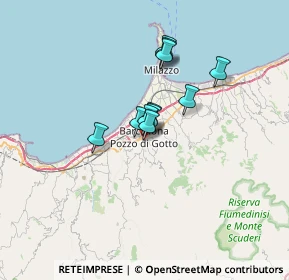 Mappa Via Giuseppe Verdi, 98051 Barcellona Pozzo di Gotto ME, Italia (4.69455)