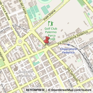 Mappa Piazza Leoni,  81, 90143 Palermo, Palermo (Sicilia)