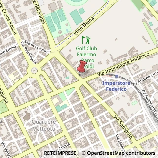 Mappa Piazza Leoni, 11, 90143 Palermo, Palermo (Sicilia)
