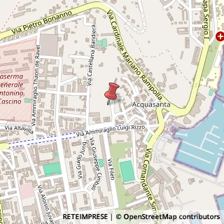 Mappa Via Eugenio Leotta,  15, 90142 Palermo, Palermo (Sicilia)