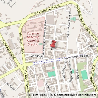 Mappa Via Ruggero Marturano, 26, 90142 Palermo, Palermo (Sicilia)