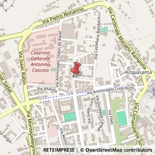 Mappa Via Ruggero Marturano, 32, 90142 Palermo, Palermo (Sicilia)