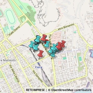 Mappa Via Anwar Sadat, 90142 Palermo PA, Italia (0.2915)