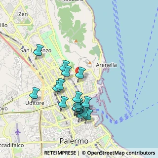 Mappa Via Anwar Sadat, 90142 Palermo PA, Italia (2.04059)