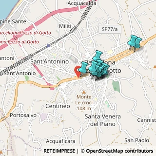 Mappa Via San Giovanni, 98051 Barcellona Pozzo di Gotto ME, Italia (0.71643)