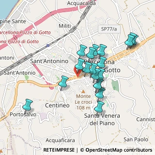 Mappa Via Curcio, 98051 Barcellona Pozzo di Gotto ME, Italia (0.90789)