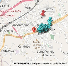 Mappa Via Duca D'Aosta, 98051 Barcellona Pozzo di Gotto ME, Italia (0.598)