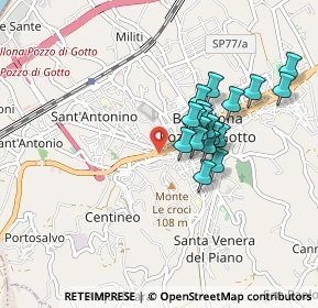Mappa Via Duca D'Aosta, 98051 Barcellona Pozzo di Gotto ME, Italia (0.78842)