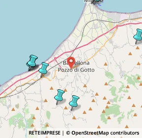 Mappa Via San Giovanni, 98051 Barcellona Pozzo di Gotto ME, Italia (6.6725)