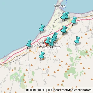 Mappa Via onorevole generale martino, 98051 Barcellona Pozzo di Gotto ME, Italia (3.67231)