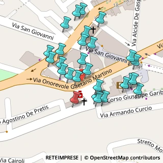 Mappa Via Curcio, 98051 Barcellona Pozzo di Gotto ME, Italia (0.0663)